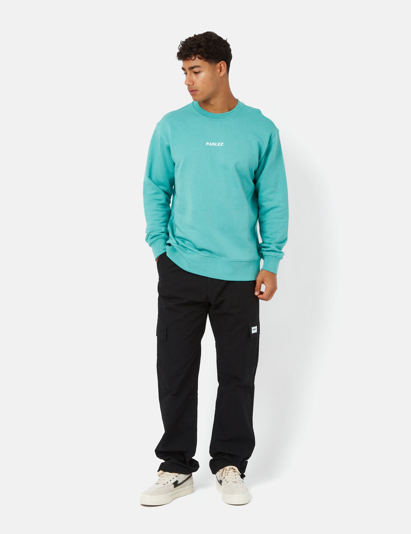 Parlez Ladsun Sweatshirt (Organic) - Dusty Aqua Green