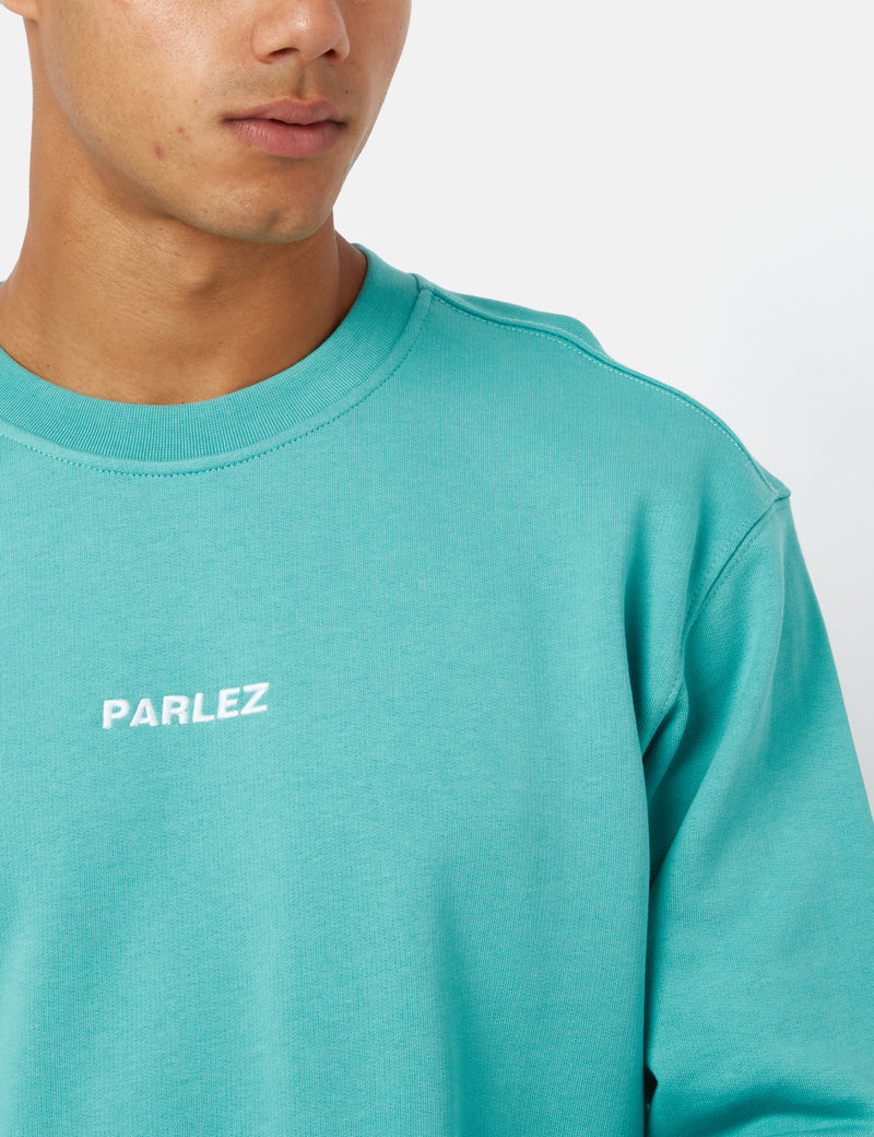 Parlez Ladsun Sweatshirt (Organic) - Dusty Aqua Green