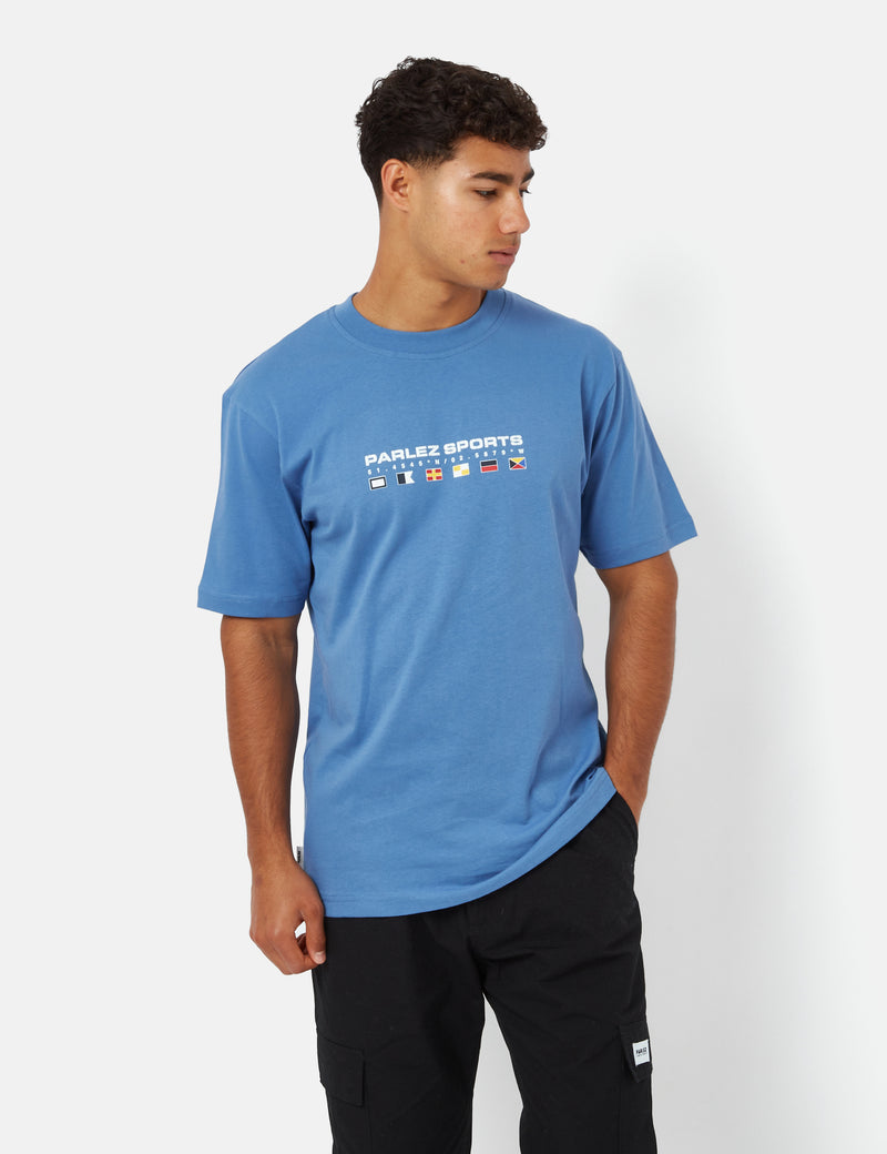 Parlez Laguna T-Shirt (Organic) - River Blue