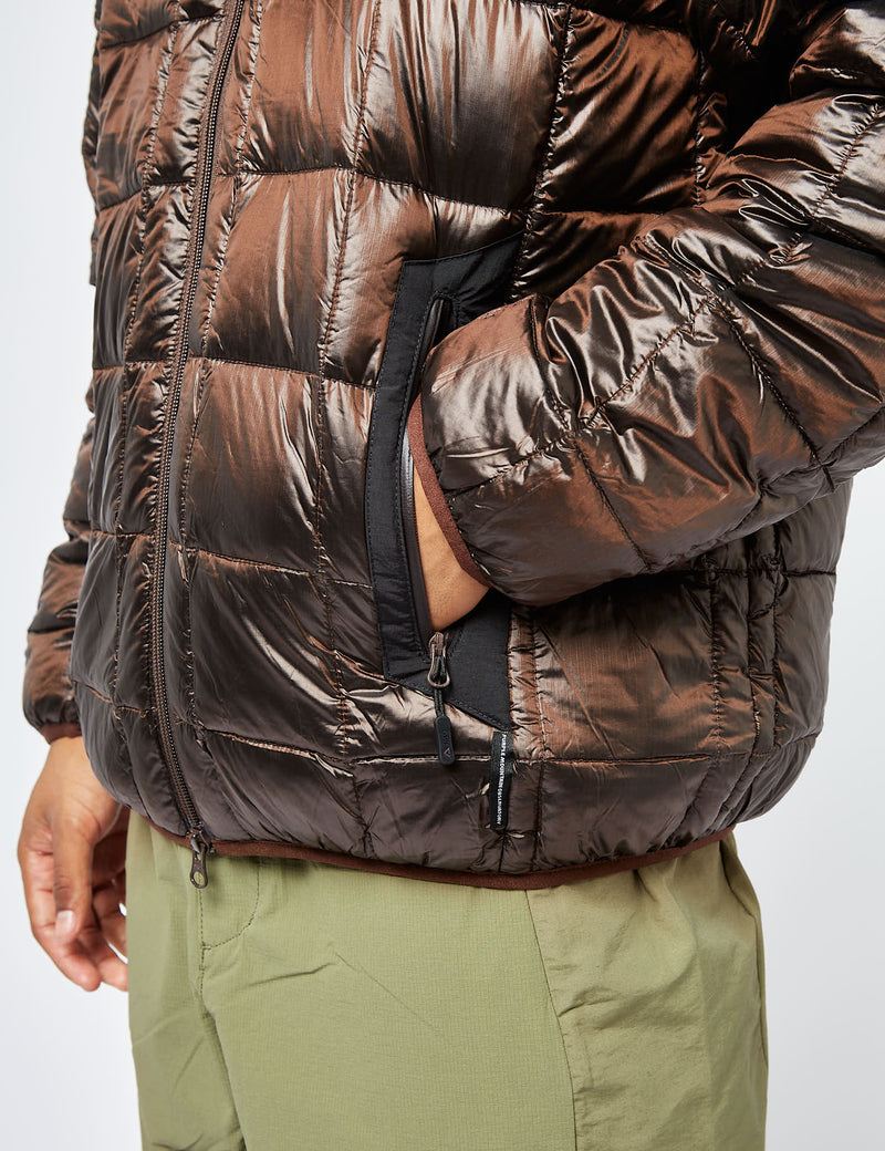 Purple Mountain Observatory Padded Jacket - Chicory Brown