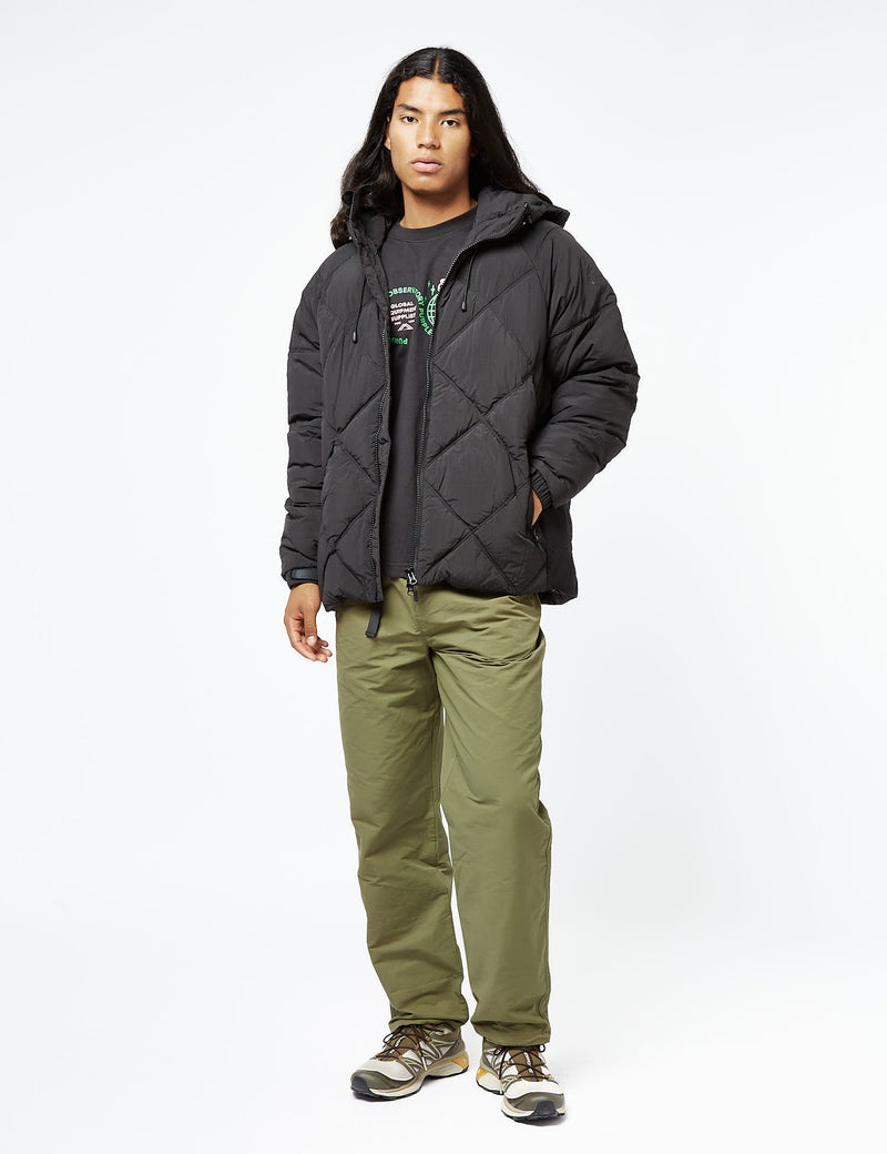 Purple Mountain Observatory High Neck Fjord Puffa - Black