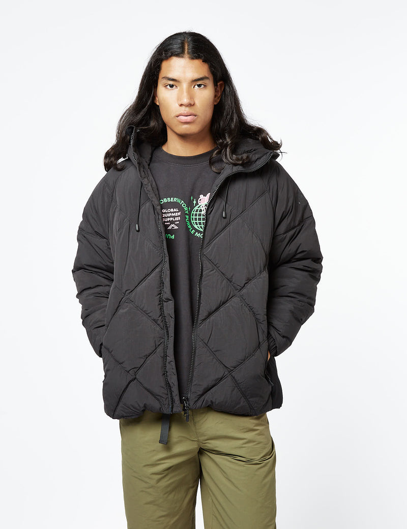 Purple Mountain Observatory High Neck Fjord Puffa - Black