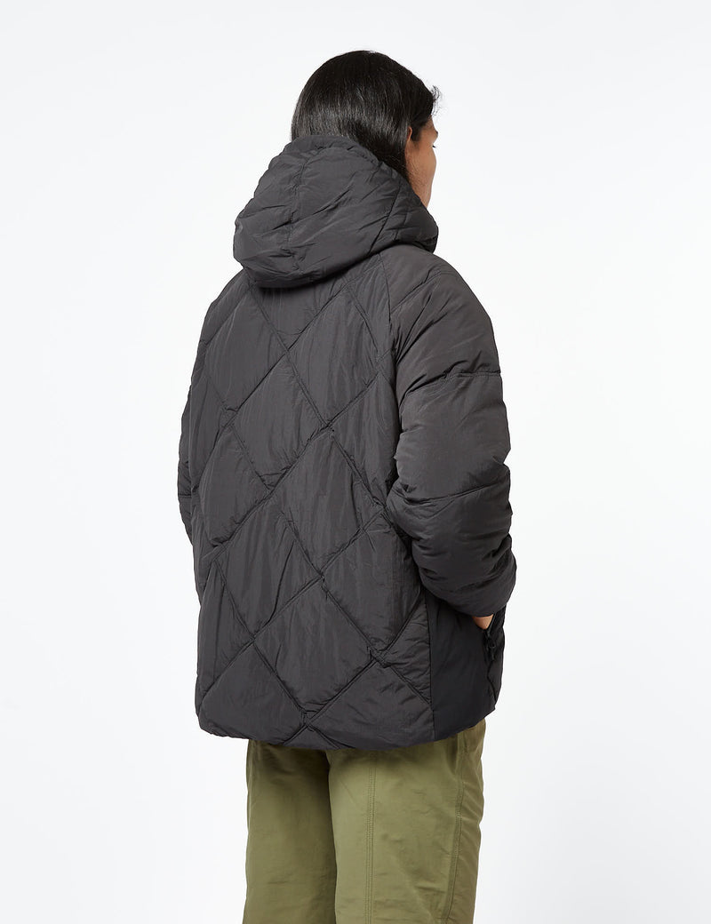 Purple Mountain Observatory High Neck Fjord Puffa - Black