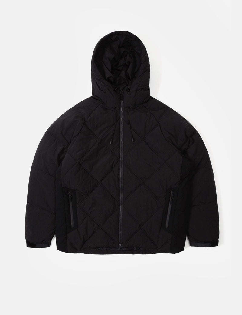 Purple Mountain Observatory High Neck Fjord Puffa - Black