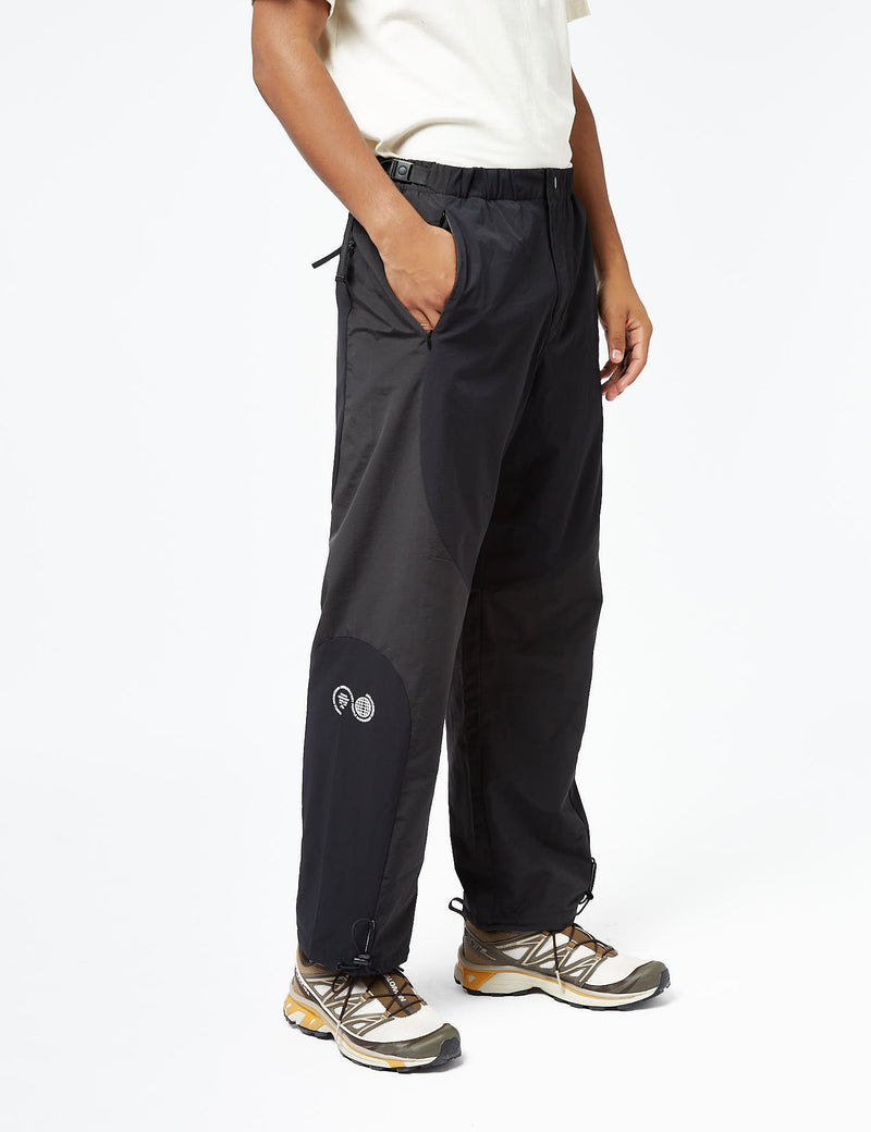 Purple Mountain Observatory Blocked Hiking Pant - Black I Urban