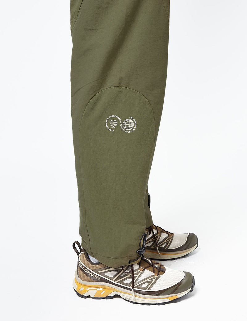 Purple Mountain Observatory Blocked Hiking Pant - Burnt Olive Green