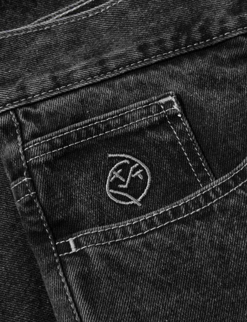 Polar Skate Co. Big Boy Jeans (Relaxed) - Silver Black