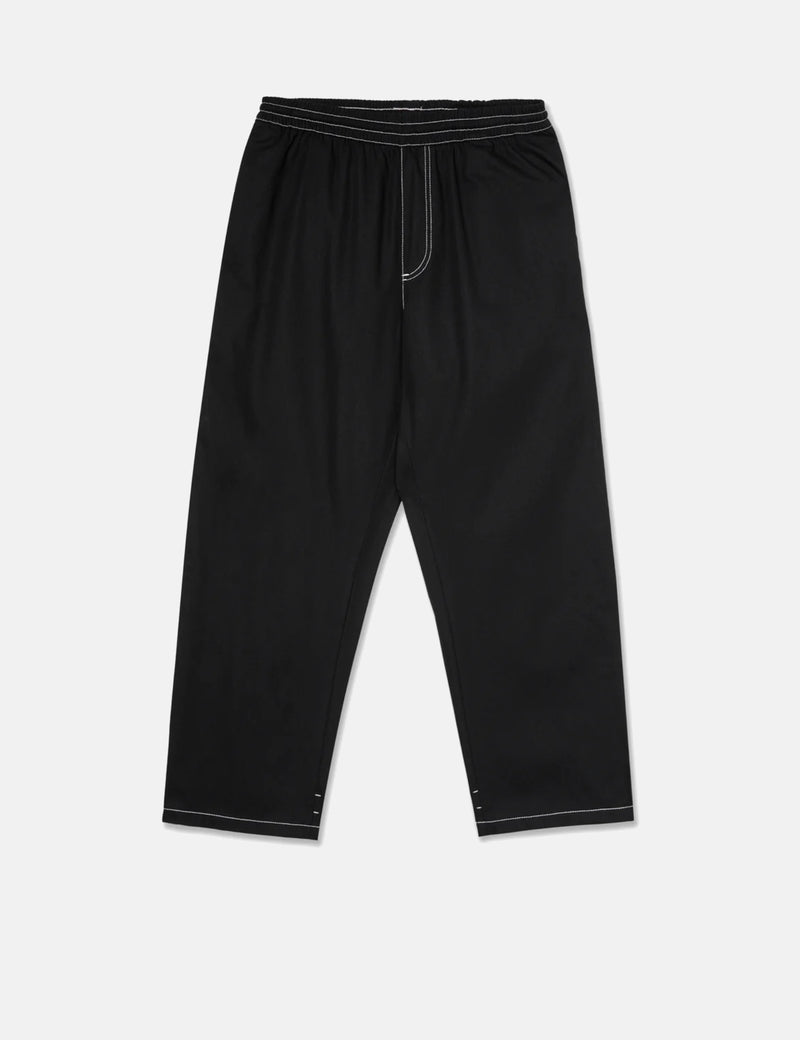 Polar Skate Co. Contrast Surf Pants - Black/White