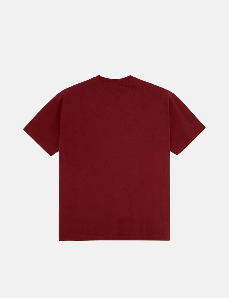 Polar Skate Co. Reaper T-Shirt - Wine Red