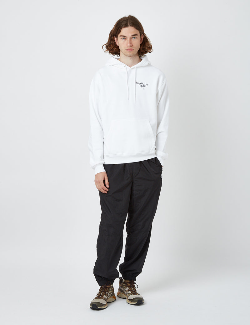 Polar Skate Co. Gorilla King Hooded Sweatshirt  - White