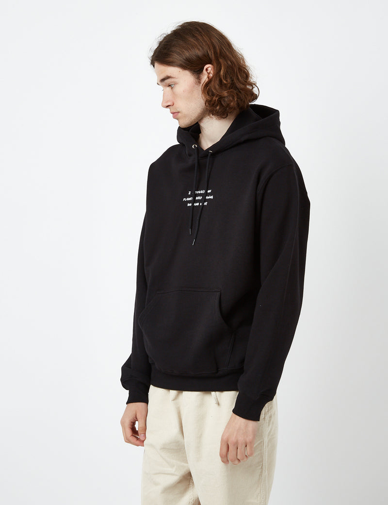 Polar Skate Co. Struggle Hooded Sweatshirt  - Black