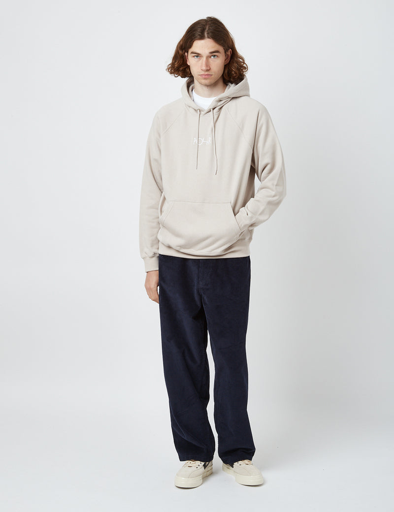 Polar Skate Co. Default Hooded Sweatshirt  - Pale Taupe