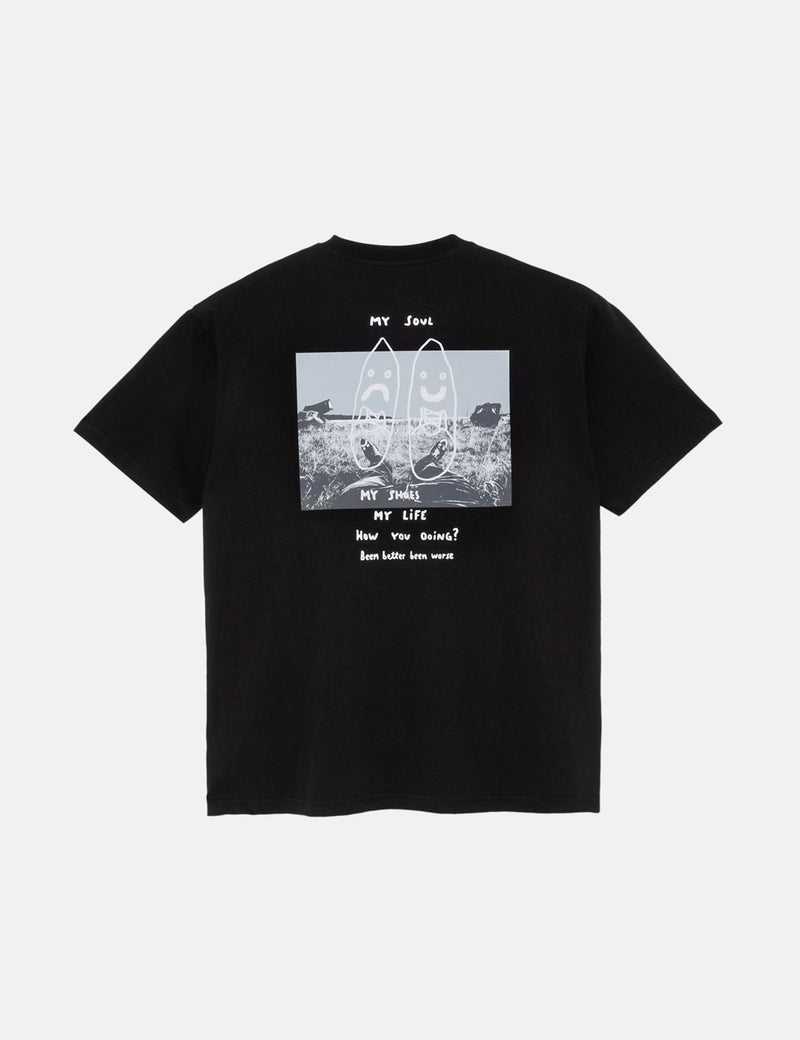 Polar Skate Co. Struggle T-Shirt - Black