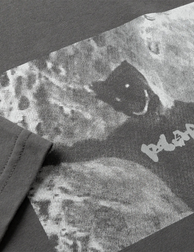 Polar Skate Co. Sustained Disintegration T-Shirt - Graphite Grey