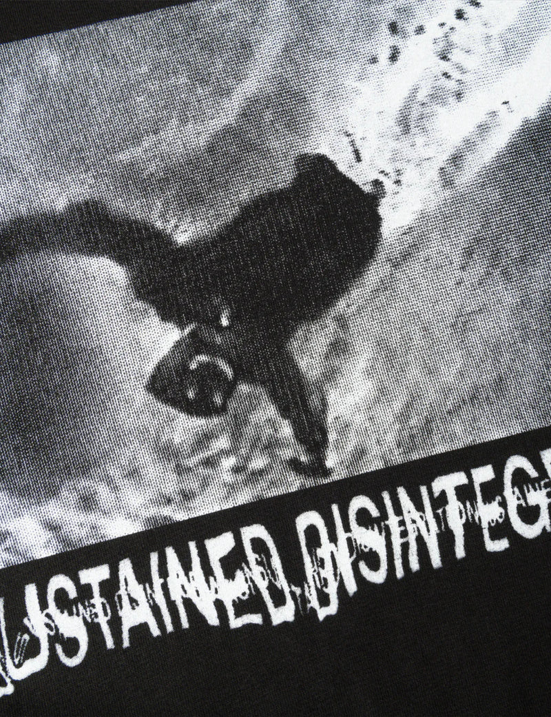 Polar Skate Co. Sustained Disintegration Long Sleeve T-Shirt - Black