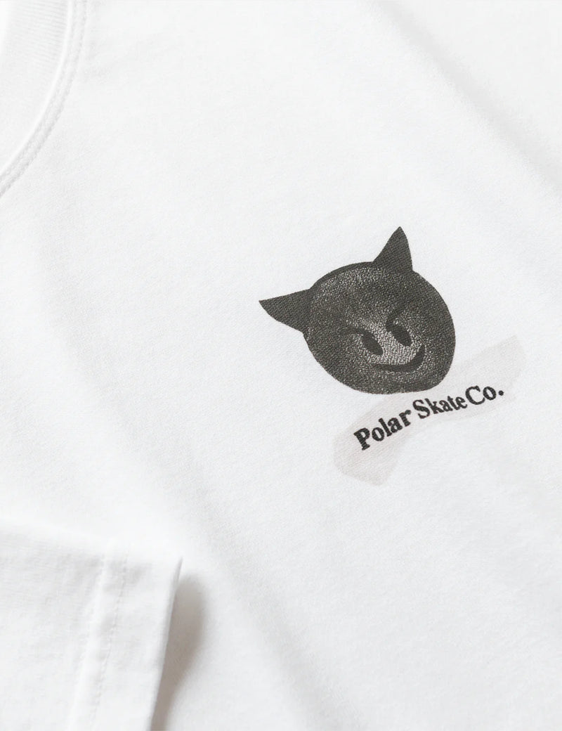 Polar Skate Co. Welcome 2 The World T-Shirt  - White