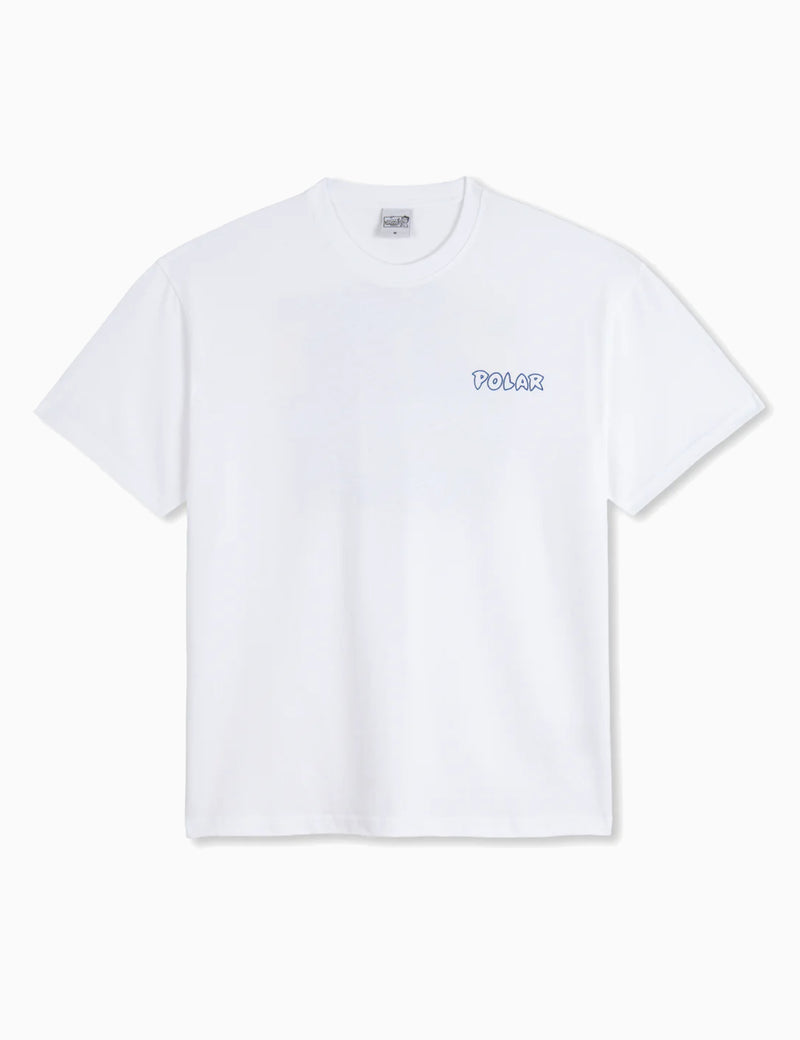 Polar Skate Co. Crash T-Shirt - White
