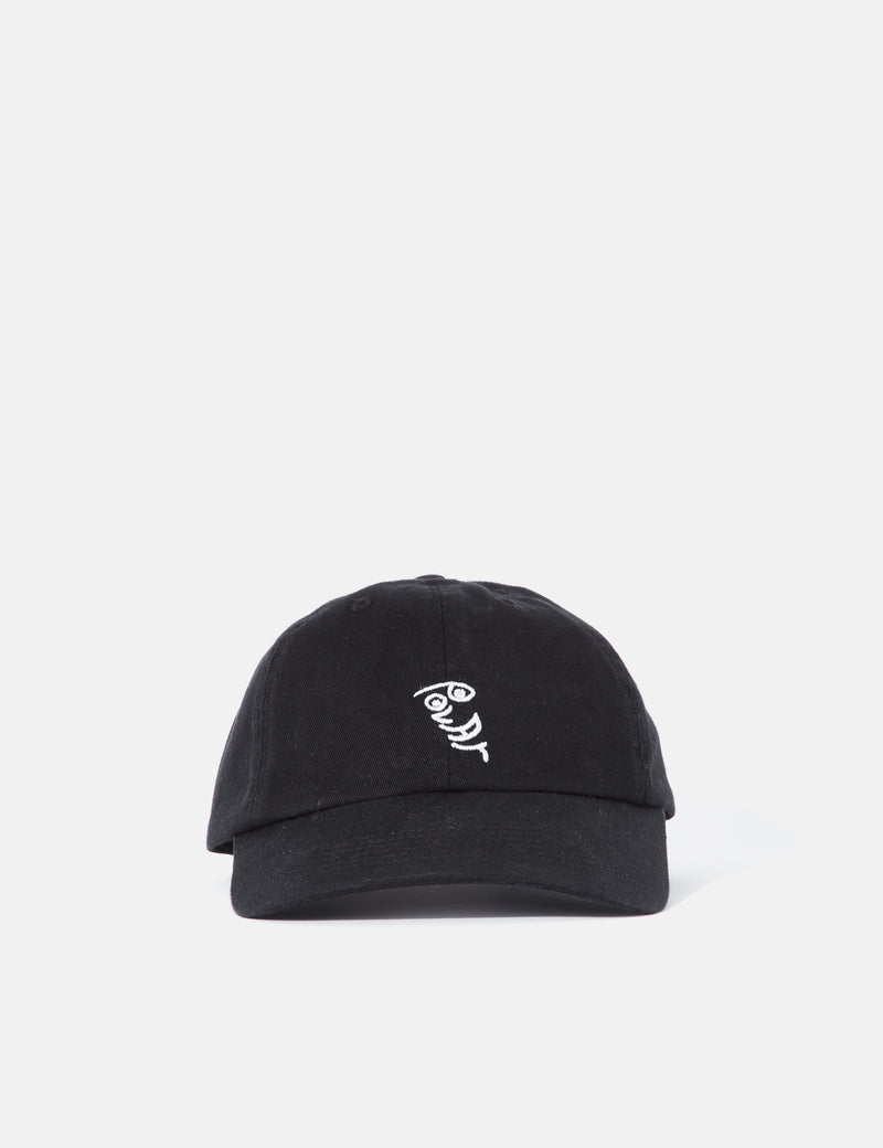 Polar Skate Co. Polar Face Logo Cap - Black