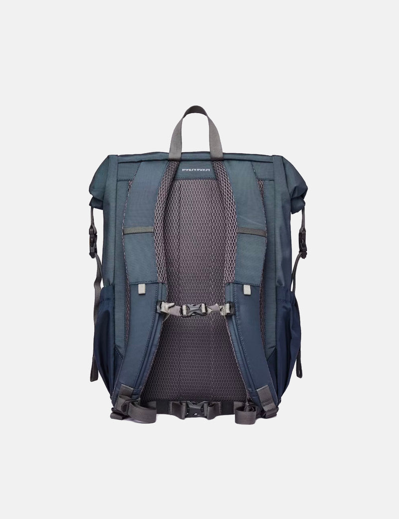 Sandqvist Valley Hike Backpack - Multi Steel Blue/Navy Blue