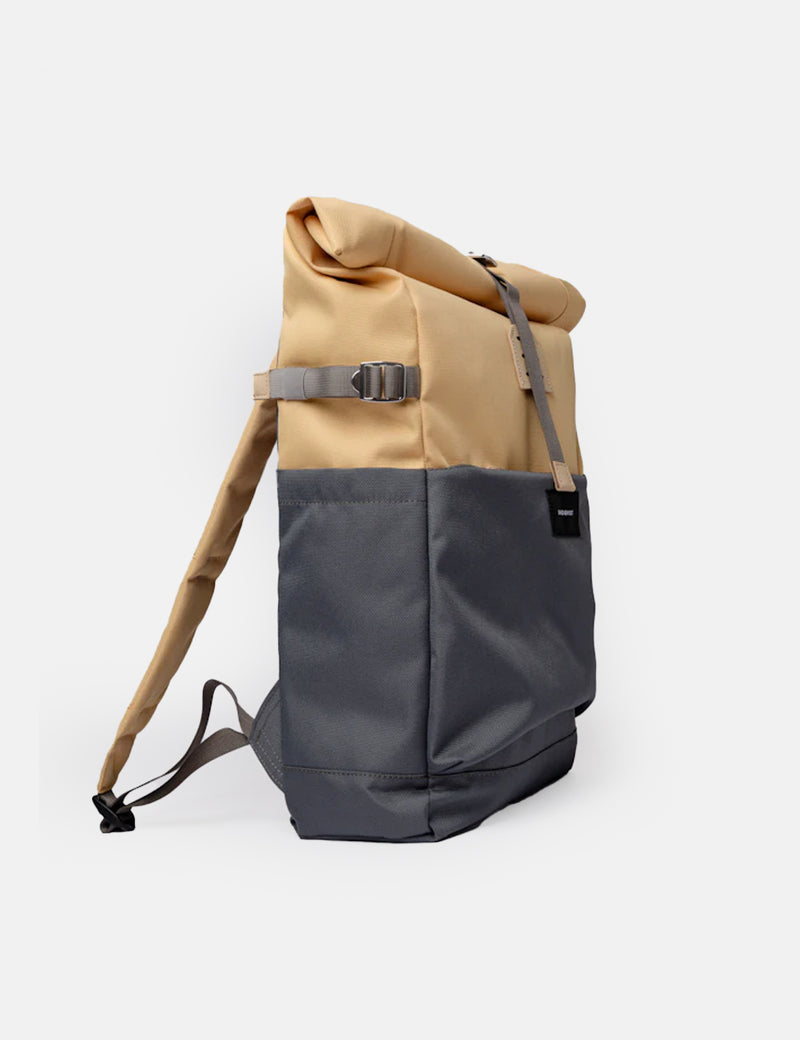 Sandqvist Ilon Rolltop Backpack (Recycled Poly) - Multi Wheat