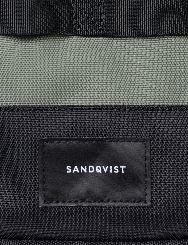 Sandqvist Olof Shoulder Bag (Vegan) - Multi Clover Green