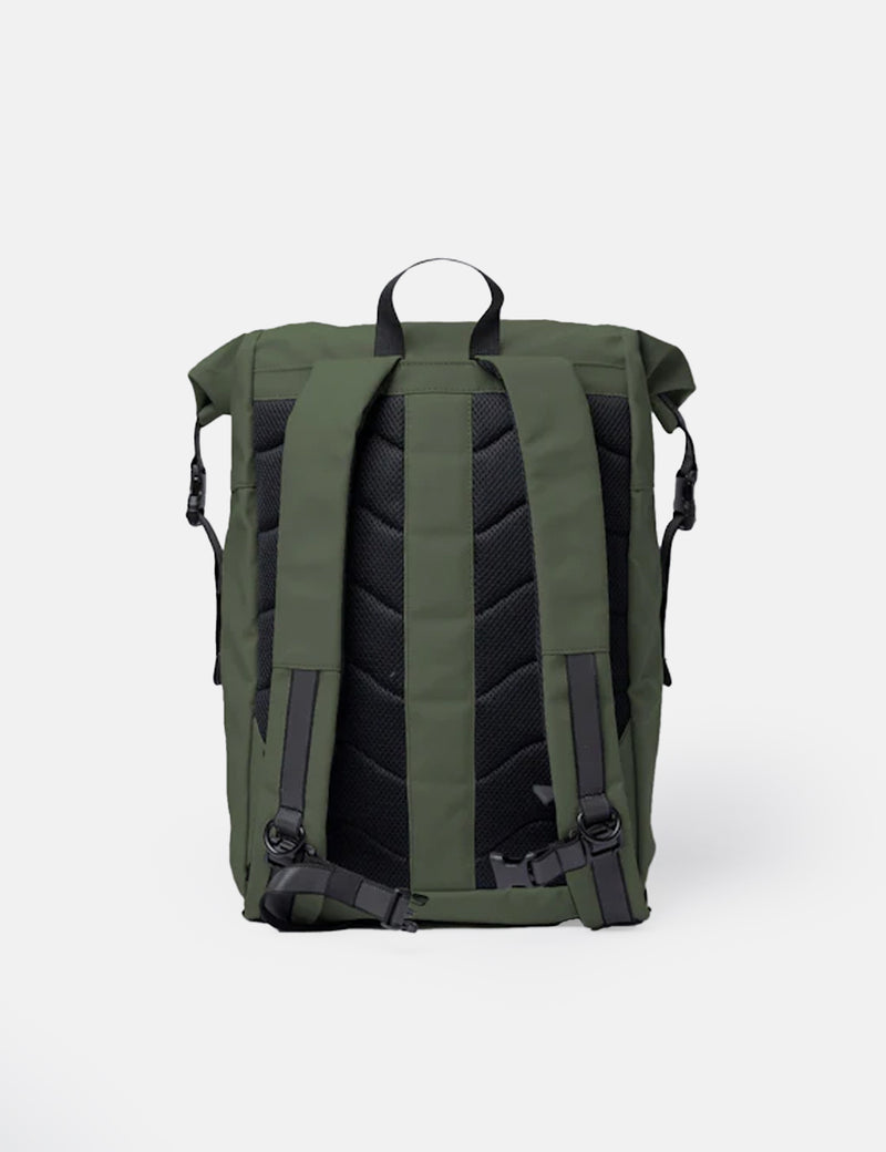 Sandqvist Konrad Rolltop Backpack - Dawn Green