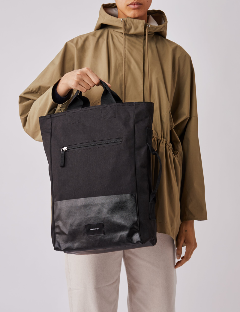 Sandqvist Tony Vegan Backpack - Black