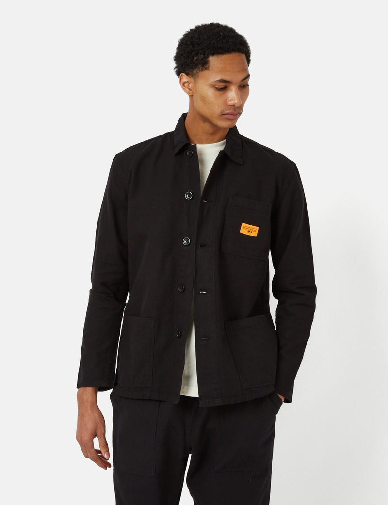 Service Works Coverall Jacket (Canvas) - Black
