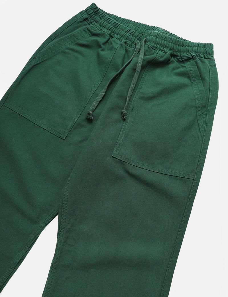 Service Works Classic Chef Pants (Canvas) - Forest Green