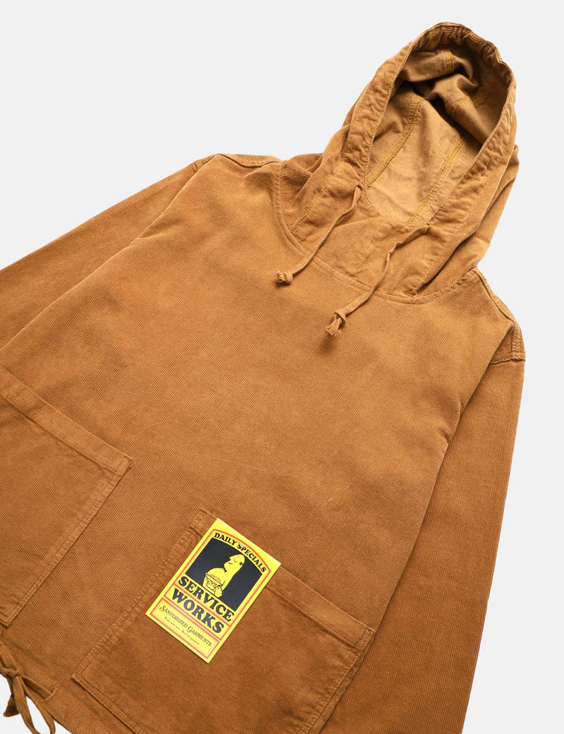 Service Works Market Smock (Corduroy) - Pecan Brown