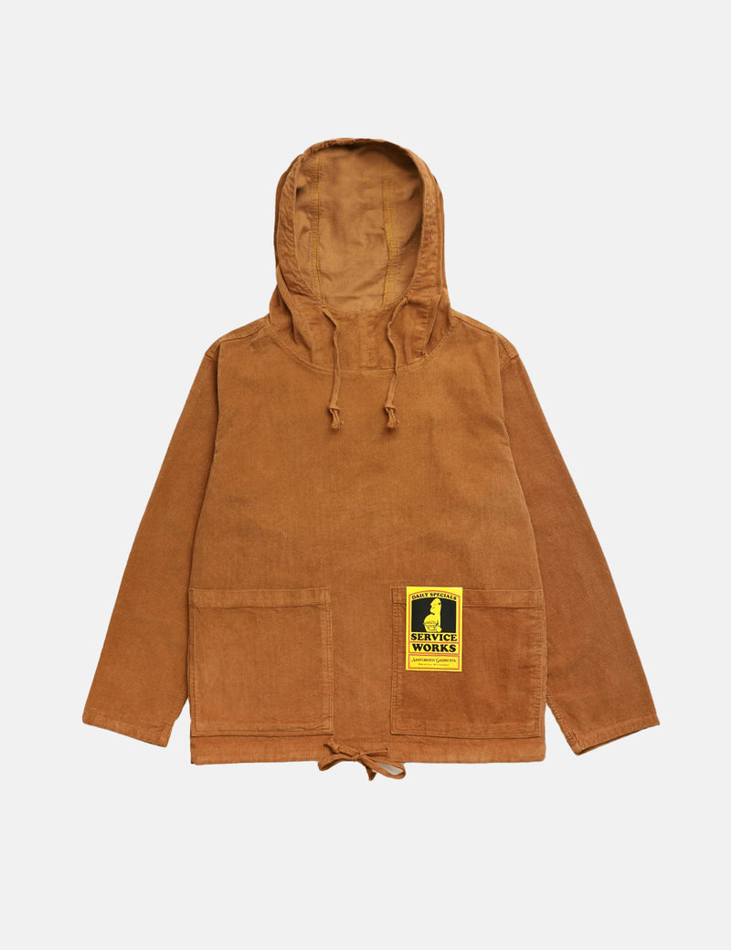 Service Works Market Smock (Corduroy) - Pecan Brown