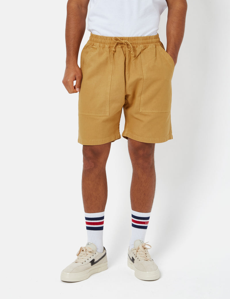 Service Works Classic Chef Shorts (Canvas) - Tan Brown