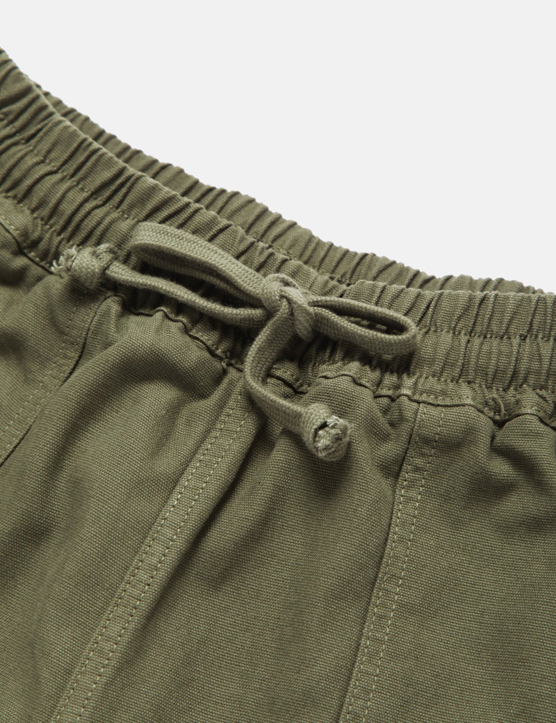 Service Works Classic Chef Shorts (Canvas) - Olive Green