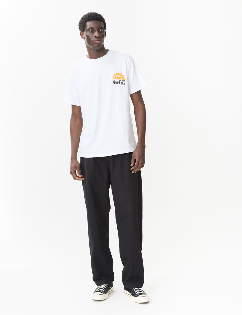 Service Works Twill Part Timer Pant - Black