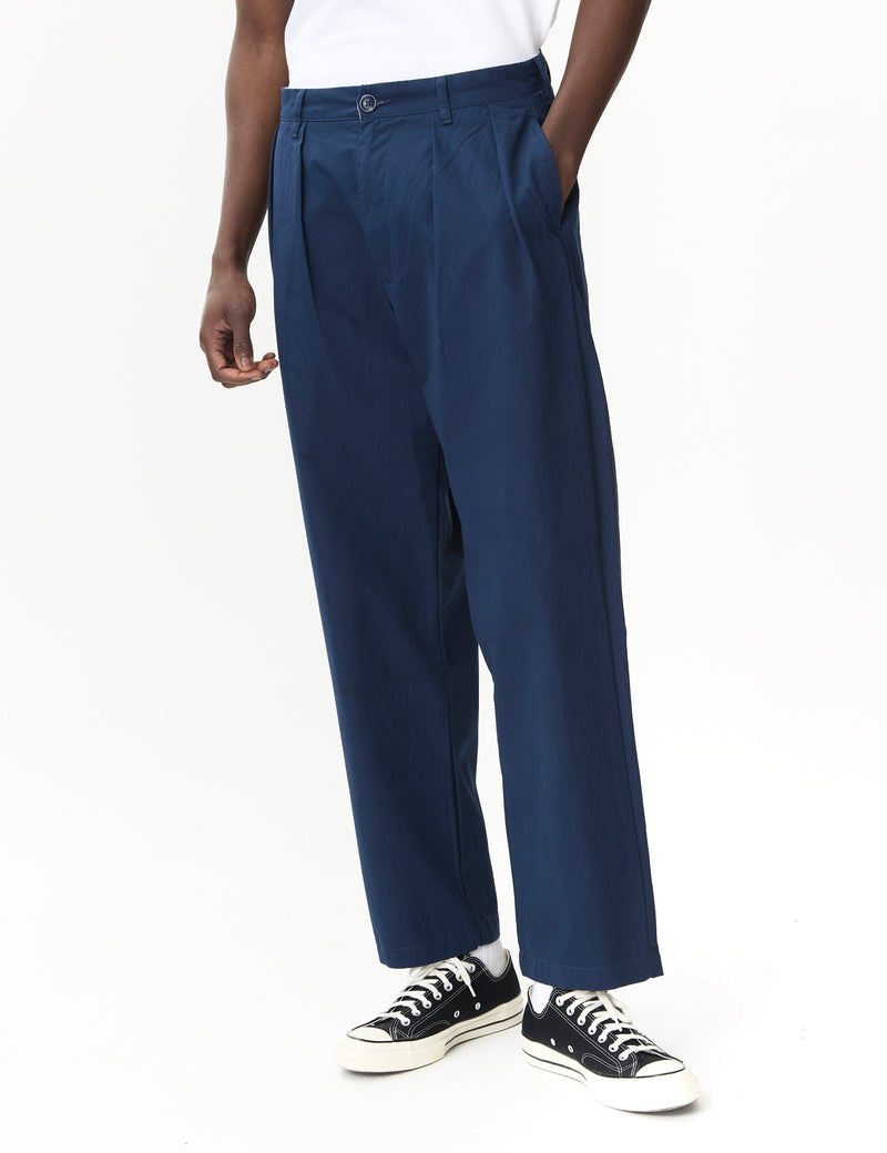 Service Works Twill Part Timer Pant - Navy Blue