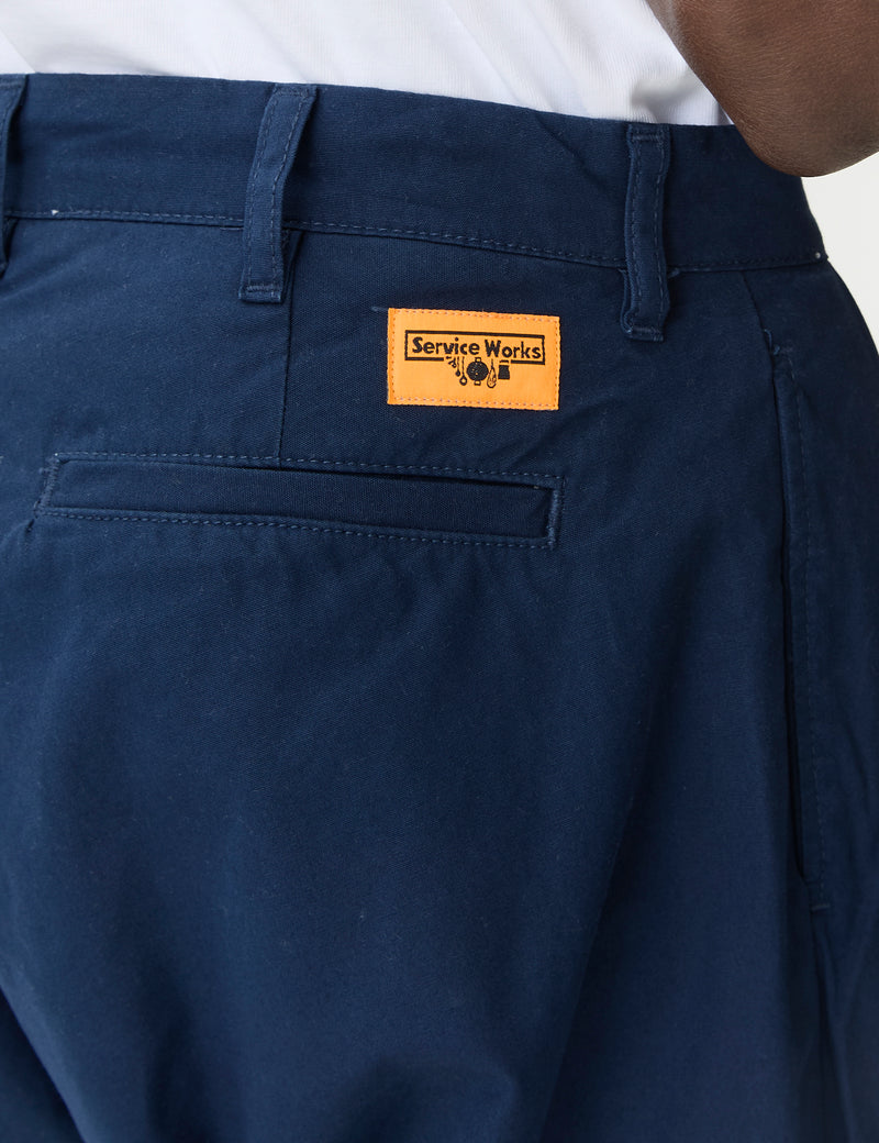 Service Works Twill Part Timer Pant - Navy Blue