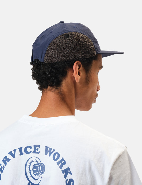 Service Works Script Trapper Cap - Navy Blue