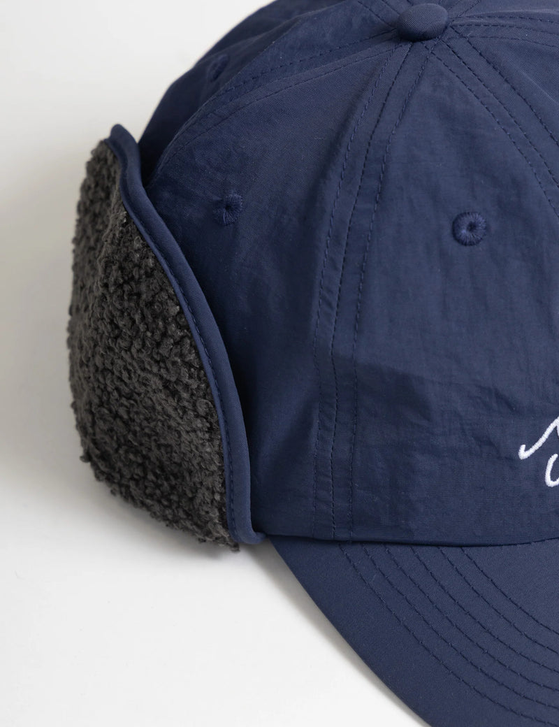 Service Works Script Trapper Cap - Navy Blue