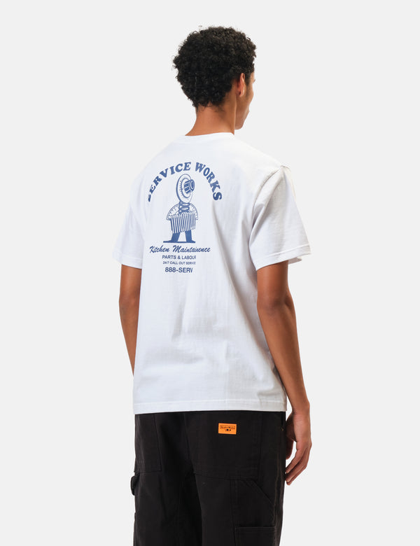 Service Works Maintenance T-Shirt - White
