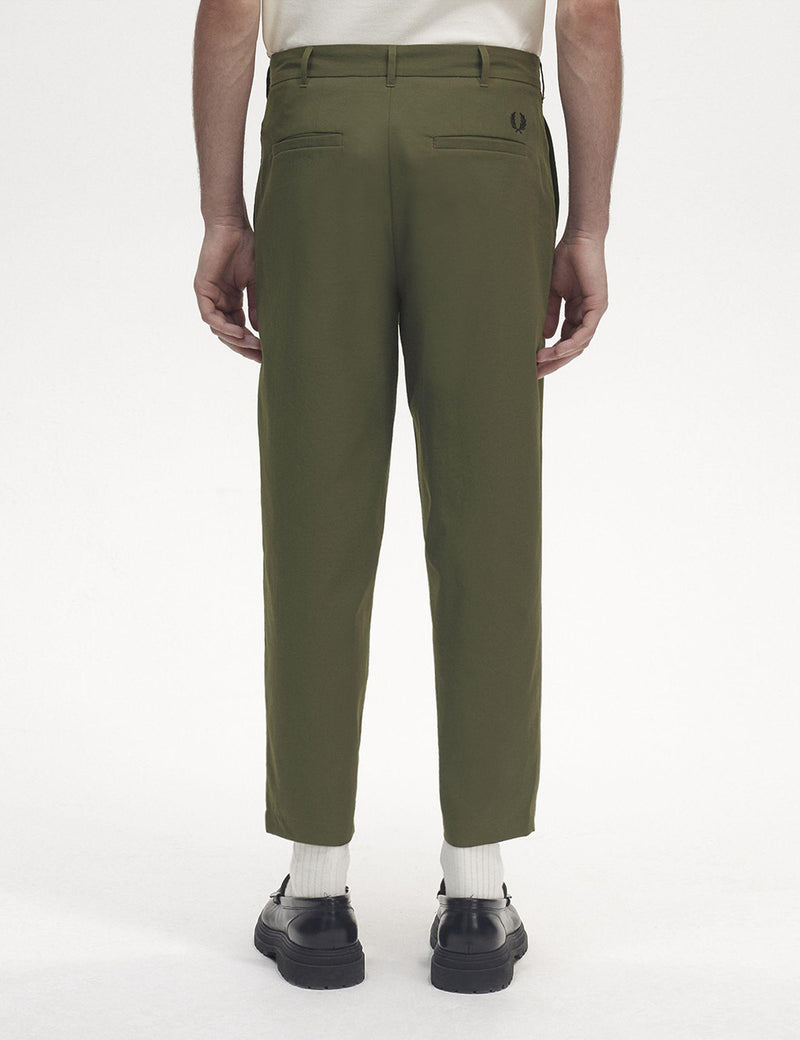 Fred Perry Tapered Trousers (Tapered)  - Uniform Green