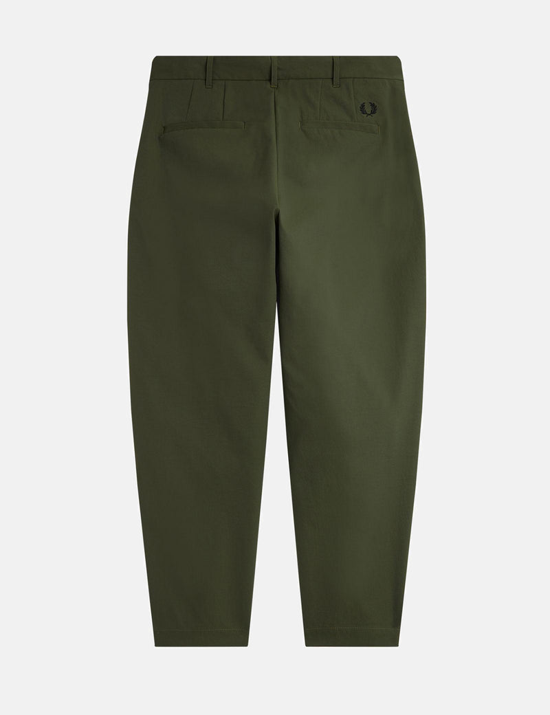 Fred Perry Tapered Trousers (Tapered)  - Uniform Green