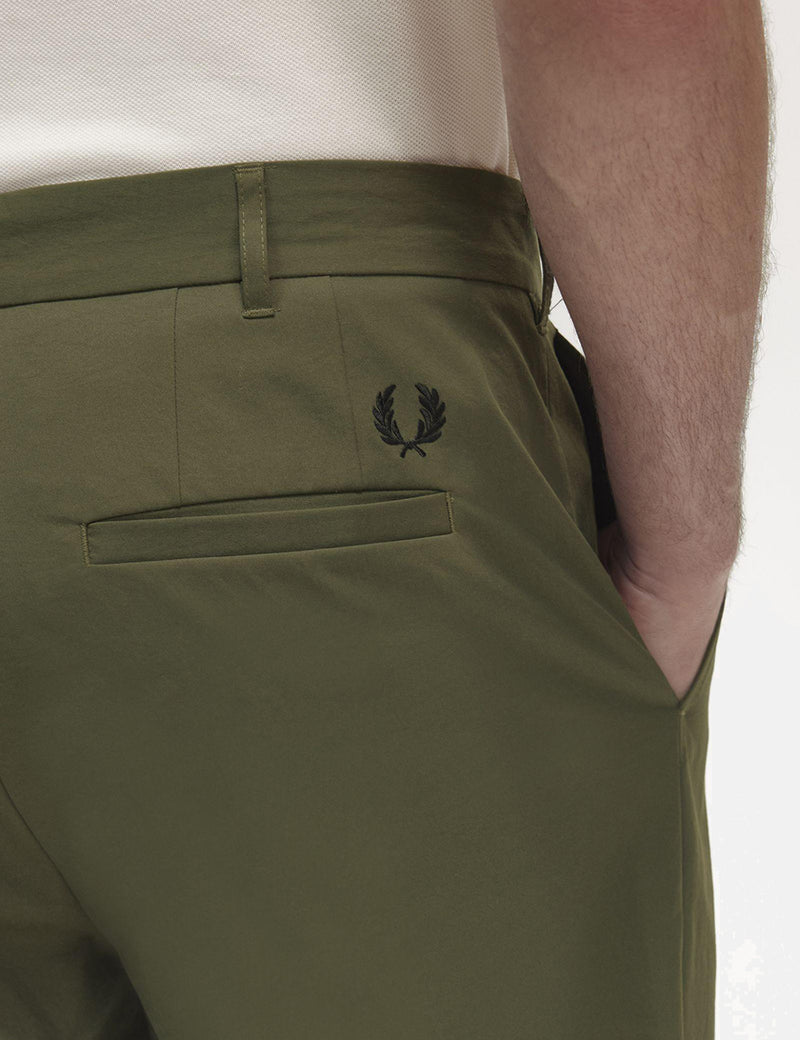 Fred Perry Tapered Trousers (Tapered)  - Uniform Green
