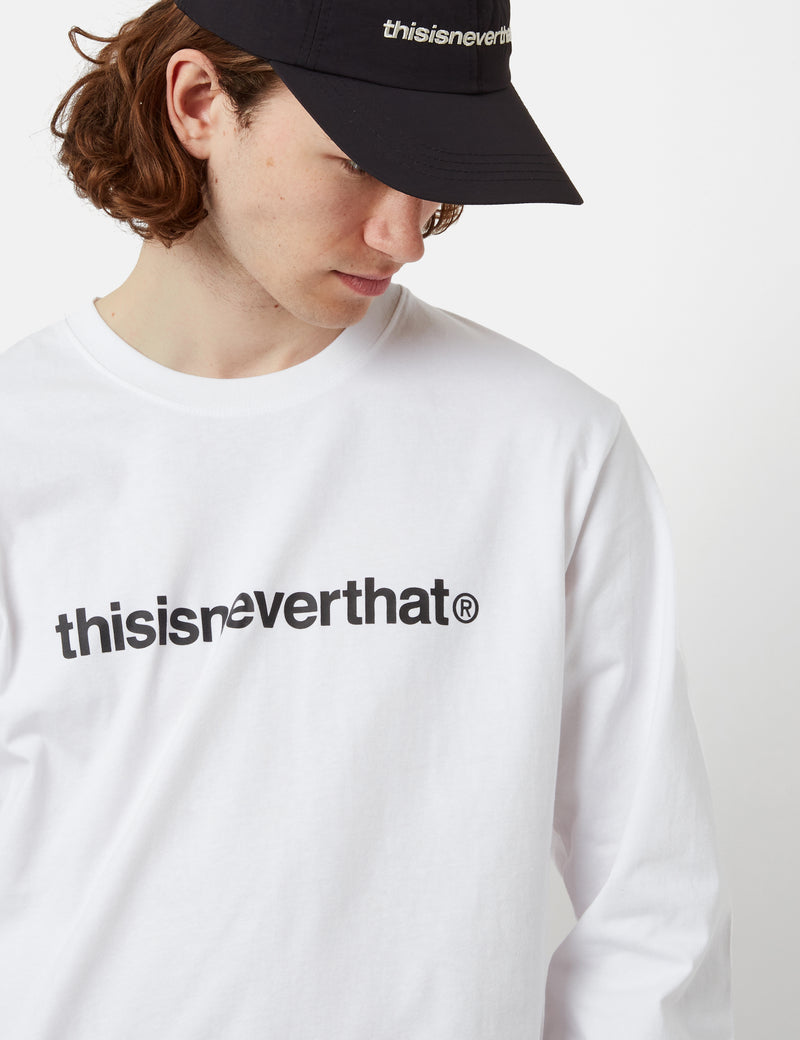 Thisisneverthat T-Logo Long Sleeve T-Shirt - White