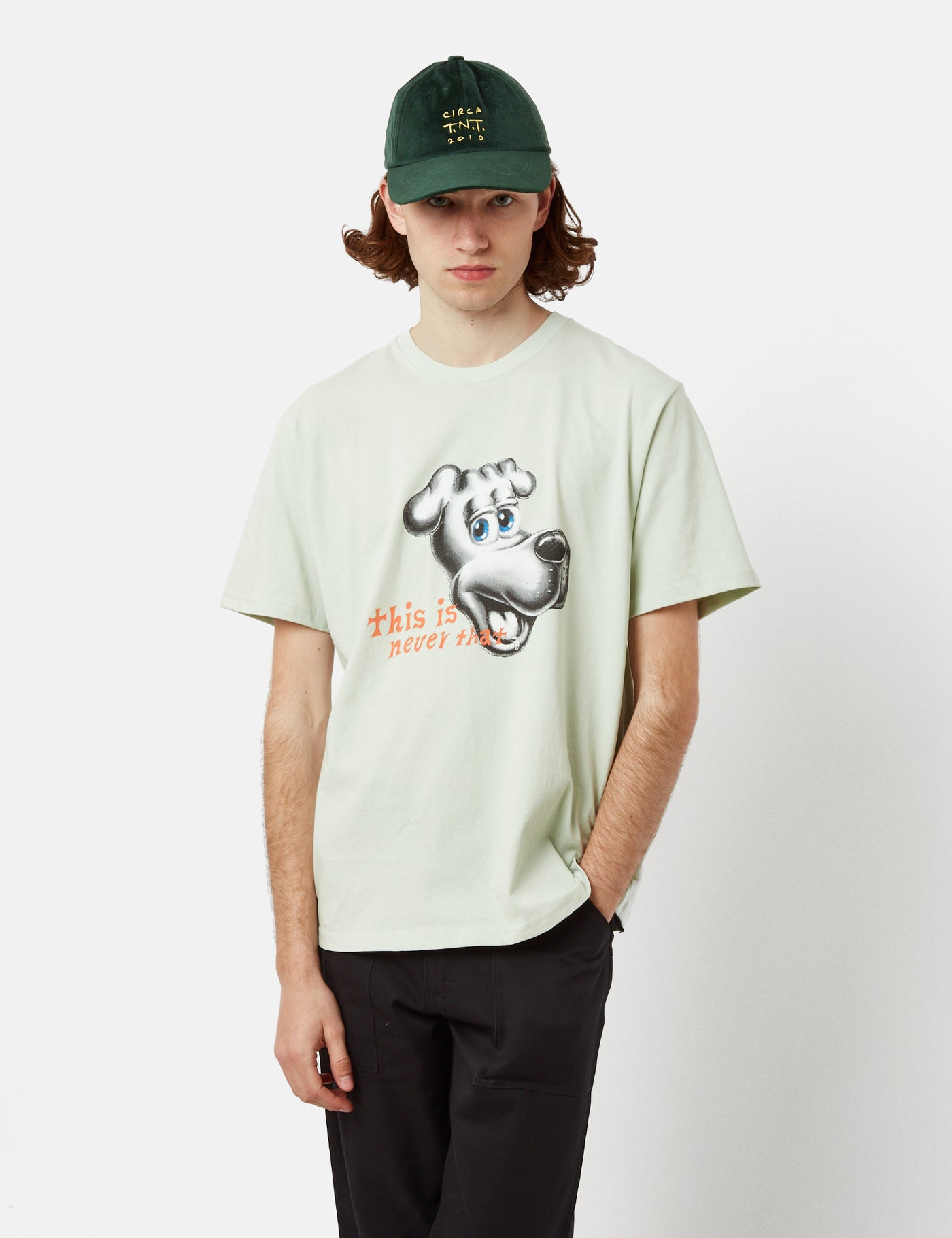 Thisisneverthat TNT Dog T-Shirt - Pale Mint Green I Urban