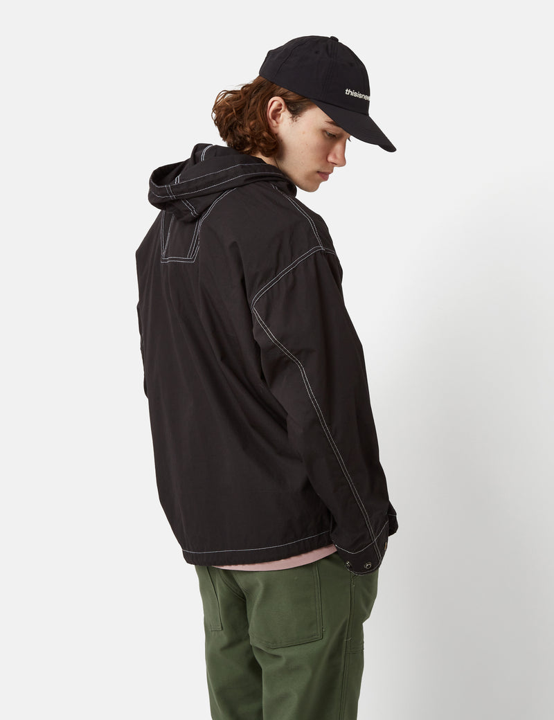 Thisisneverthat Anorak Jacket - Black I Urban Excess. – URBAN EXCESS