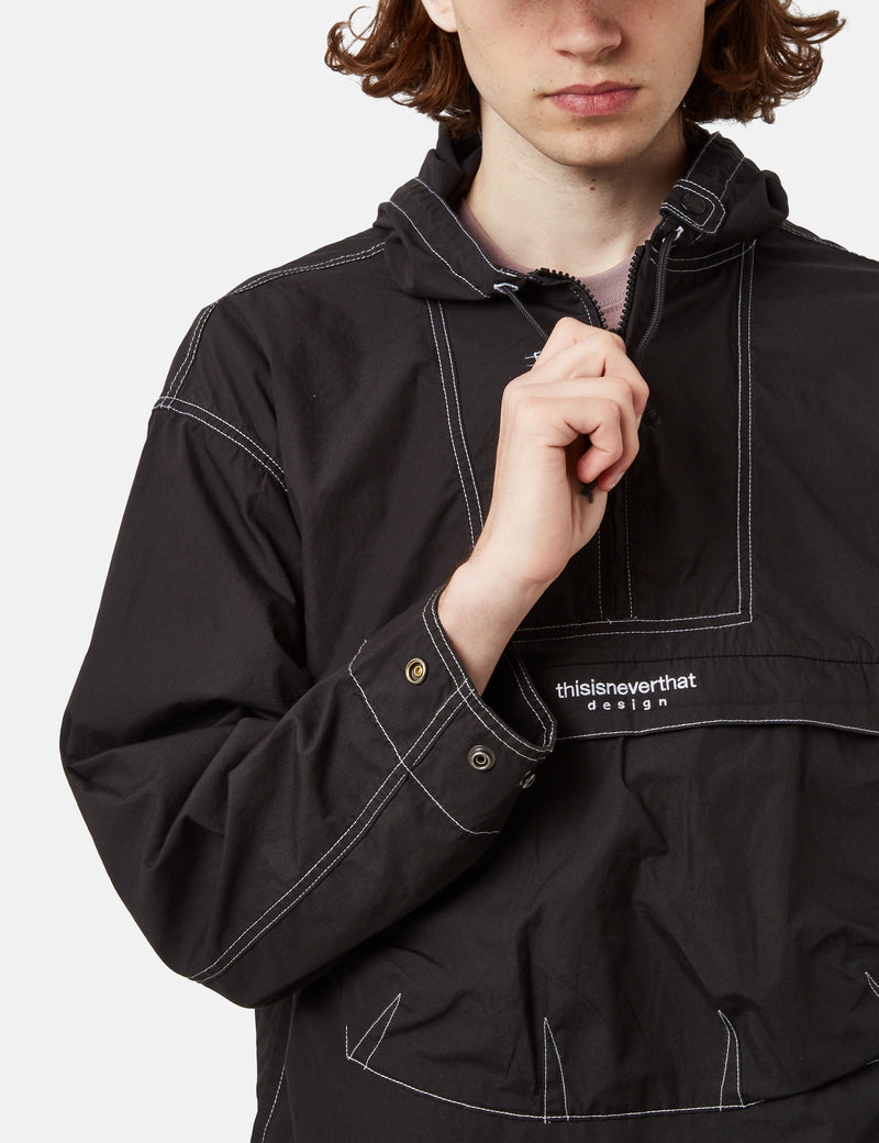 Thisisneverthat Anorak Jacket - Black