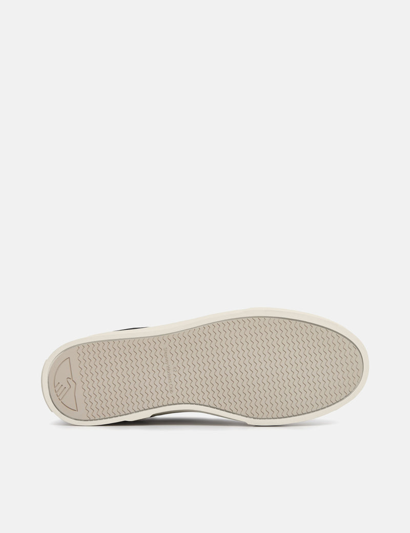 Stepney Workers Club Pearl S-Strike Trainers (Suede Mix) - Ecru/Black