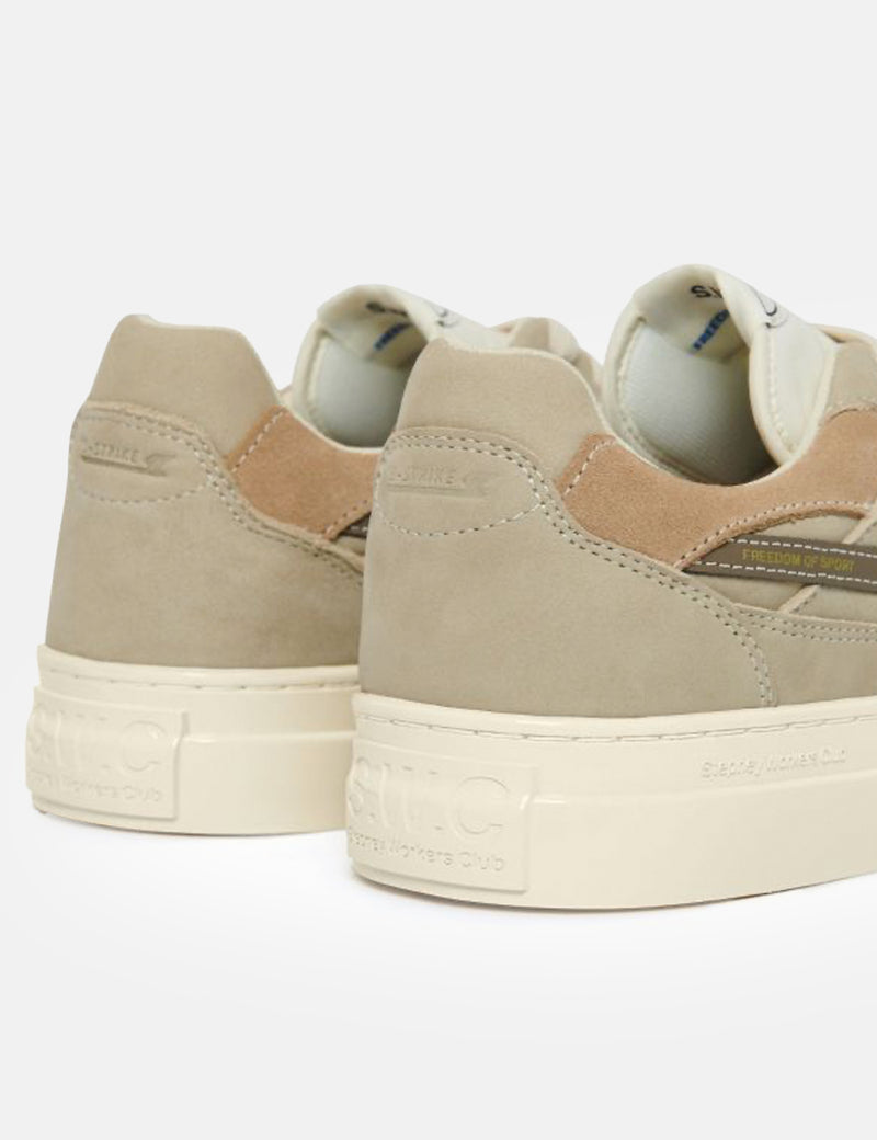 Stepney Workers Club Pearl S-Strike Trainers (Nubuck) - Sand