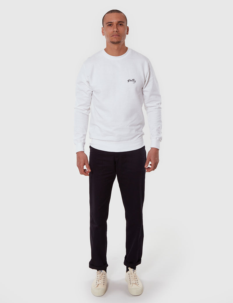 Stan Ray Stan Logo Sweatshirt - White
