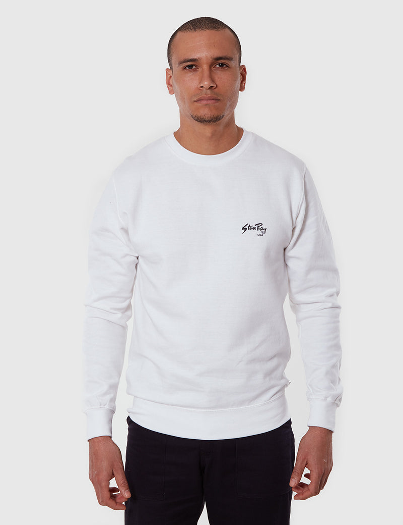 Stan Ray Stan Logo Sweatshirt - White